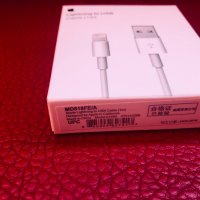 Оригинален кабел за iPhone 5 5s 6 6s Plus 7 8 X Xr Xs Max iPad , снимка 3 - Аксесоари за Apple - 26688757