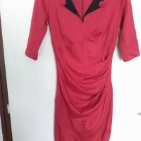 червена рокля, снимка 1 - Рокли - 26825504