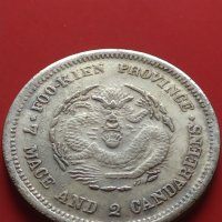РЕПЛИКА КОПИЕ на стара сребърна Китайска монета перфектно състояние за КОЛЕКЦИОНЕРИ 41474, снимка 3 - Нумизматика и бонистика - 43193370