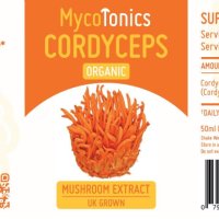 MycoTonics Organic Cordyceps Течна добавка с екстракт от гъба кордицепс, снимка 3 - Хранителни добавки - 43750500