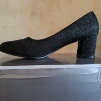 Официални дамски обувки със брокат, снимка 4 - Дамски елегантни обувки - 43501948