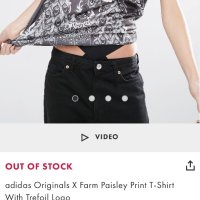 Тениска Adidas Originals x FARM, снимка 10 - Тениски - 43638738