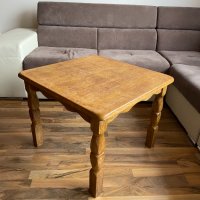 Стара дървена маса от чисто дърво - дърворезба, снимка 3 - Антикварни и старинни предмети - 32435730