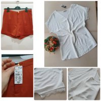 Нов лот -панталонки и блуза,  размер М/Л, снимка 1 - Комплекти - 32803488