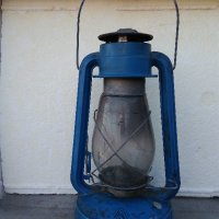 Стар газен фенер, снимка 1 - Антикварни и старинни предмети - 43940915