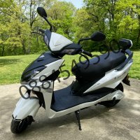 Електрически скутер EGV OPAI 3000W WHITE FLASH , снимка 6 - Мотоциклети и мототехника - 36652965