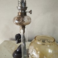 Стара газова (газена) лампа, снимка 6 - Други ценни предмети - 43740759