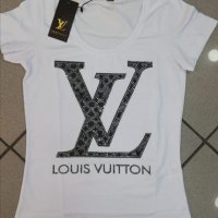 Дамска тениска Louis Vuitton код 12, снимка 1 - Тениски - 32552941