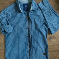 g-star modernist shirt - страхотна мъжка риза, снимка 5 - Ризи - 27775973