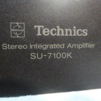 За усилвател Technics SU-7100K, снимка 4 - Ресийвъри, усилватели, смесителни пултове - 43660246