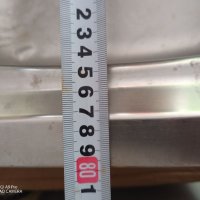 Мивка от неръждаема стомана алпака хром никел инокс единична, внос от Швейцария, снимка 5 - Други стоки за дома - 36931433