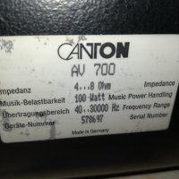 CANTON-100W-4/8 ohm-BIG CENTER-MADE IN GERMANY 1101221314, снимка 7 - Тонколони - 35400089