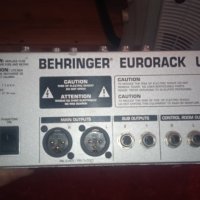 Behringer Eurorack UB1622FX-PRO MIXER Смесителен Миксер Пулт, снимка 6 - Ресийвъри, усилватели, смесителни пултове - 43526187