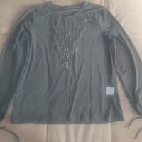 Дамска блуза от тюл, снимка 1 - Блузи с дълъг ръкав и пуловери - 38013295