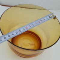 стъклени чаши чашки и гарафа  цветно стъкло, снимка 8 - Антикварни и старинни предмети - 36017199