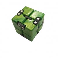 Играчка Fidget, Инфинити куб, Зелен, снимка 2 - Игри и пъзели - 37572683