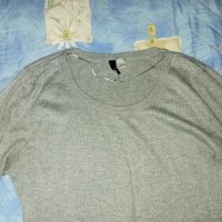 Сив блузон на DIVIDED H&M, снимка 2 - Блузи с дълъг ръкав и пуловери - 38728755
