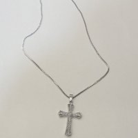Колие с кръст , снимка 2 - Колиета, медальони, синджири - 43877021