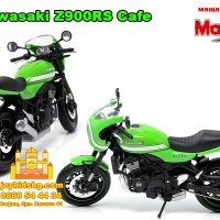 Kawasaki Z900RS Cafe зелен Maisto 1:12 мащабен модел мотоциклет, снимка 2 - Коли, камиони, мотори, писти - 43746055