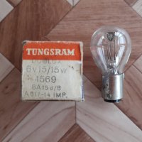 Крушка Tungsram Duolux 6v15/15w, снимка 1 - Аксесоари и консумативи - 33007395
