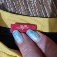 Жълта блуза ESPRIT 104/110-5лв.+подарък, снимка 3 - Детски Блузи и туники - 39933914