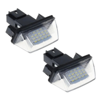 LED Плафони За Регистрационен Номер За:Citroen C3;C4;C5;Berlingo;Saxo;Xsara;Peugeot 206;306;307;308;, снимка 3 - Аксесоари и консумативи - 44910172