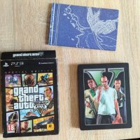 Playstation 3 / PS3 "Grand Theft Auto V" (Special Edition, metal case), снимка 4 - Игри за PlayStation - 43199656