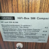 ⭐GRUNDIG 506 compact hifi box germany 2804211610g, снимка 13 - Тонколони - 32709872