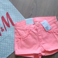 H&M - детски къси панталони 128 см, снимка 4 - Детски къси панталони - 37006646