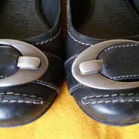 Продавам дамски кожени обувки Тамарис, снимка 1 - Дамски ежедневни обувки - 38184470