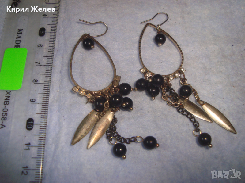 ВИНТИДЖ АРТ МОДНИ ОБЕЦИ ВЕЧЕРЕН МОДЕЛ БИЖУ 8606, снимка 1