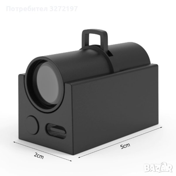 Ново! Usb Led Прожекционна лампа Луна, Проектор Led Нощна светлина за Декорация на стена. , снимка 1