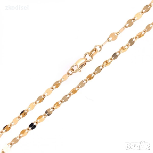 Златен синджир 3,02гр. 48,0см. 14кр. проба:585 модел:32251-6, снимка 1