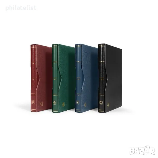 Leuchtturm Premium албум за марки LUX 32 черни листа+кутия, снимка 1