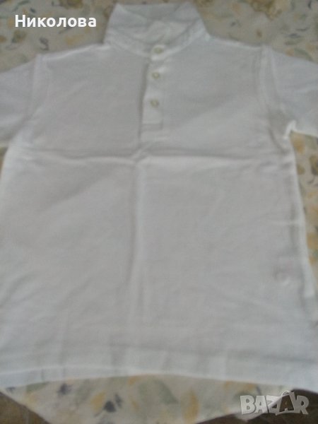 Бяла блузка за момче, снимка 1