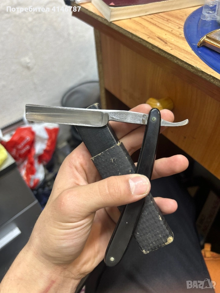 Стар немски бръснач , снимка 1