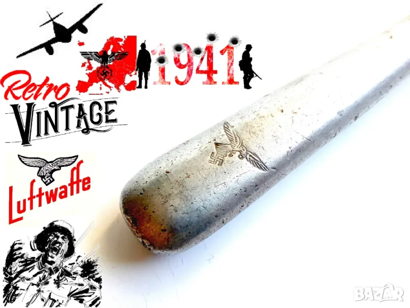 Нож за столова на Вермахт Луфтвафе, снимка 1