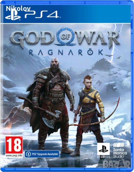 God of War Ragnarok PS4 (Съвместима с PS5), снимка 1