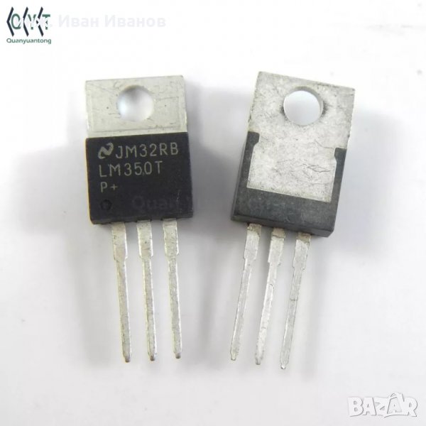 Линеен регулируем стабилизатор на напрежение LM350T от 1.2V до 33V ​с ток до 3А, снимка 1
