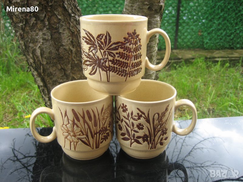 Английски чаши за чай - 3 бр., снимка 1