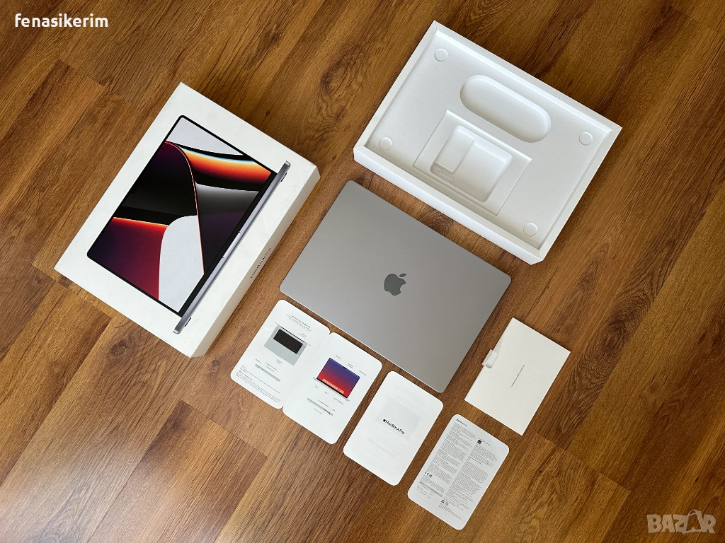  16' Apple MacBook Pro M1 2021 16GB RAM/512GB SSD/Бат 16ч, снимка 1