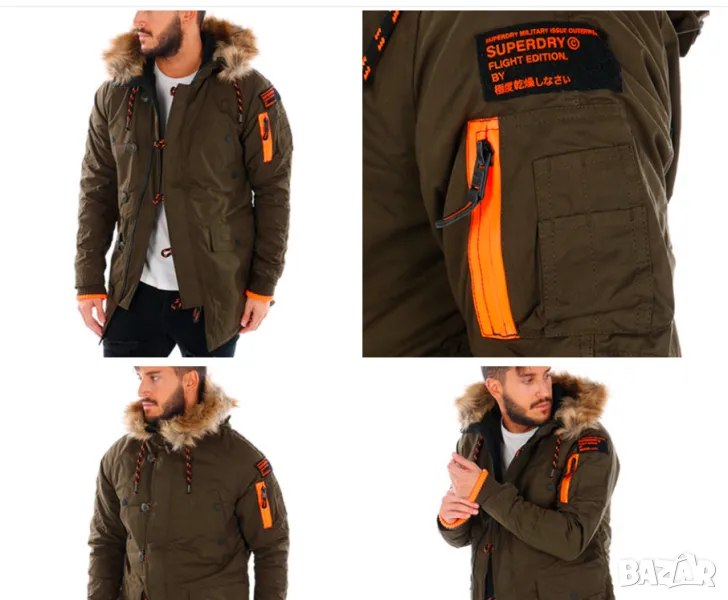 Superdry SDX SD-3 PARKA Парка /яке размер Л, снимка 1