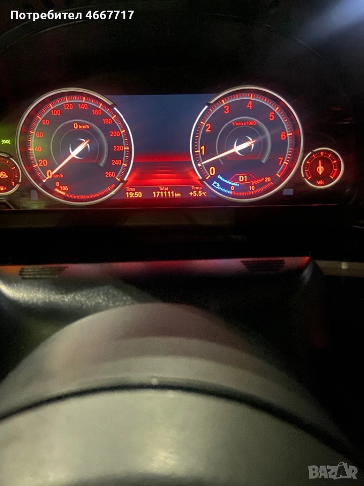 Оригинално Дигитално табло за БМВ 5,6,7 Серия от 2010-2018, снимка 1