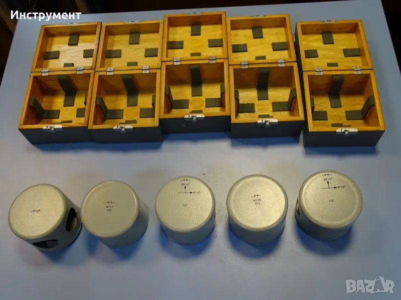 Комплект хоризонтални призми за автокалиматор CARL ZEISS 90°+/-0-30", снимка 1
