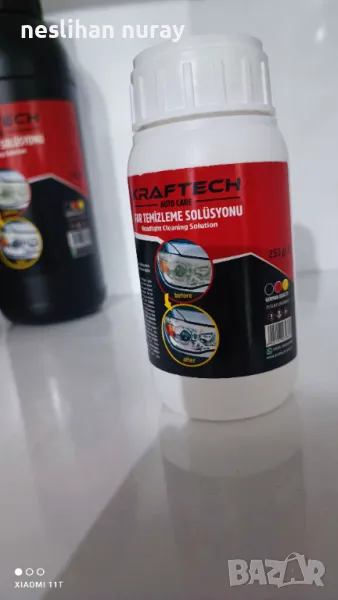 Течност за химическо Полиране на фарове., снимка 1