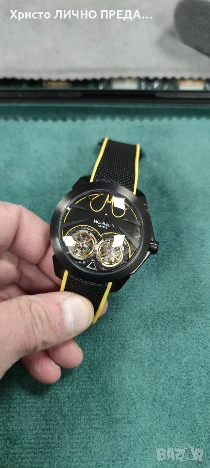 TOP 🎩 The Dark Knight’s New Wrist Tool, the Jacob & Co. Gotham City, снимка 1