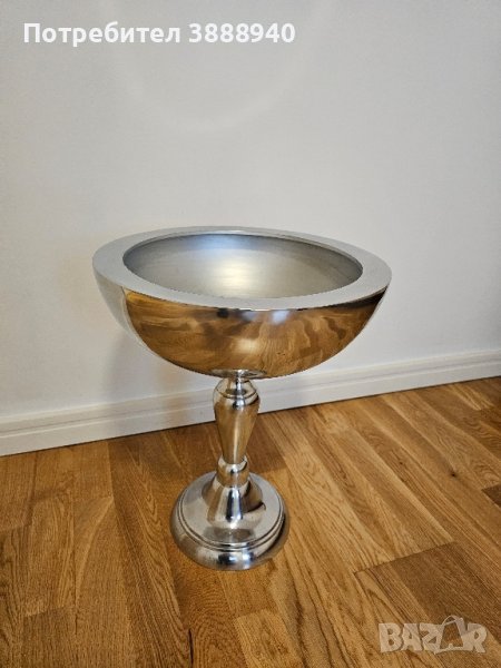 Метална купа на стойка за плодове, снимка 1