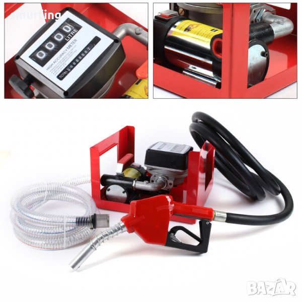12V Бензиноколонка, помпа за източване на гориво, снимка 1
