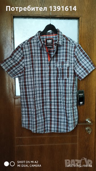 Helly Hansen Lymington Short Sleeve Shirt, снимка 1