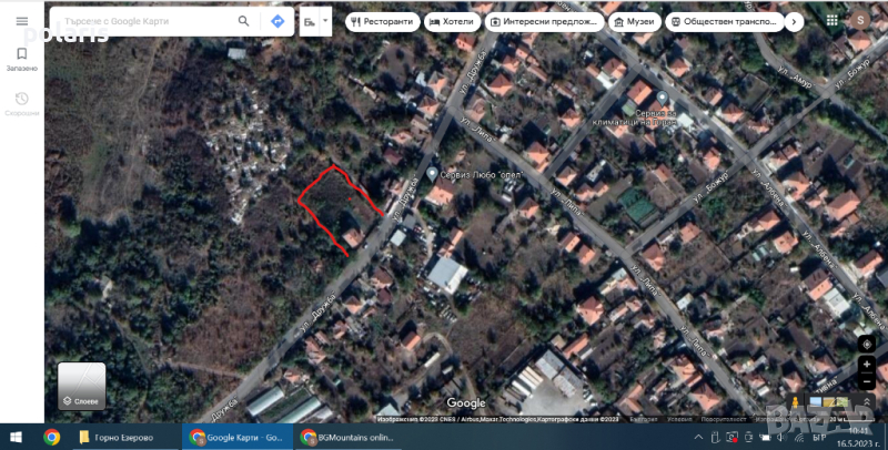 Самостоятелна къща в квартал на Бургас с огромен двор на тихо и спокойно място, снимка 1